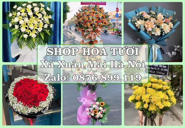 Shop hoa tươi tại Xã Xuân Mai Hà Nội – Một món quà vừa ý cho ngày đáng nhớ · ảnh 1