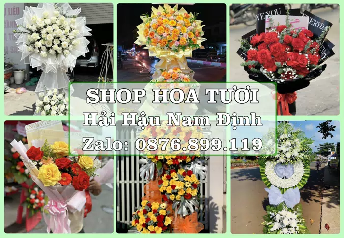 Shop hoa tươi tại Hải Hậu Nam Định – Hoa chúc mừng, quà biếu theo nhu cầu · ảnh 1