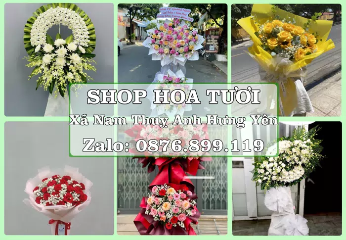 Shop hoa tươi tại Xã Nam Thuỵ Anh Hưng Yên – Chọn hoa, chọn giỏ quà thật chu đáo · ảnh 1
