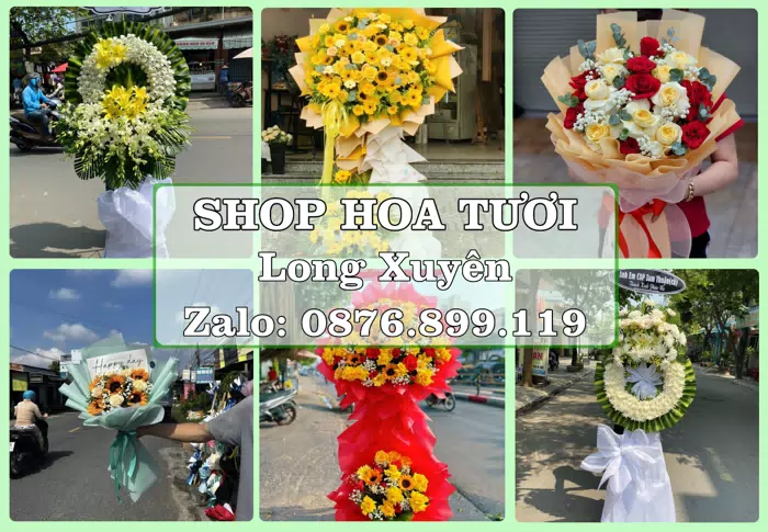 Shop hoa tươi tại Long Xuyên – Gửi hoa đẹp, chọn quà vừa ý · ảnh 1