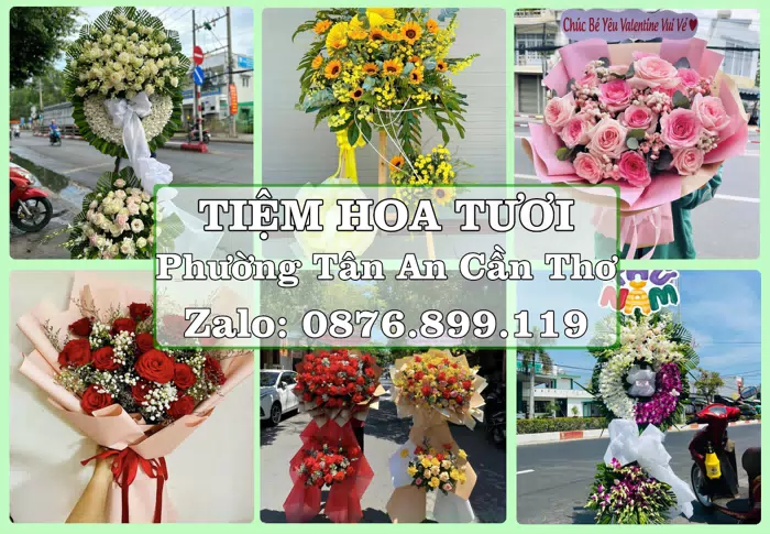 Shop hoa tươi tại Phường Tân An Cần Thơ – Từ bó hoa tặng đến giỏ trái cây biếu · ảnh 1