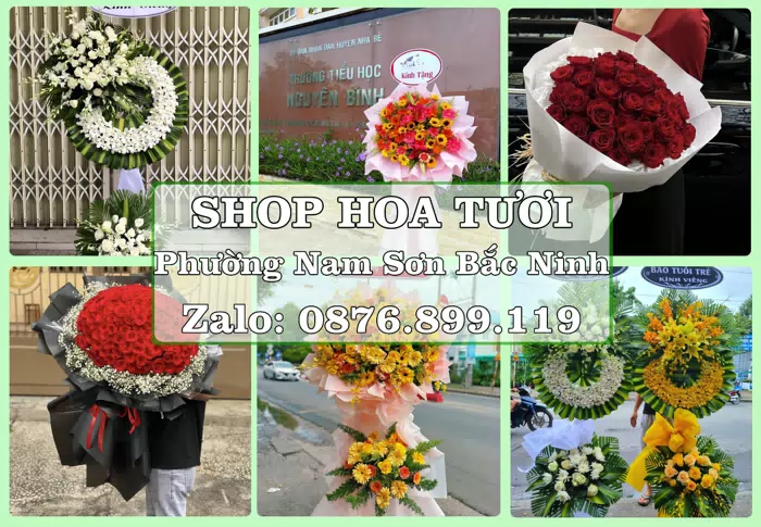 Shop hoa tươi tại Phường Nam Sơn Bắc Ninh – Đặt quà gửi người thân từ xa · ảnh 1