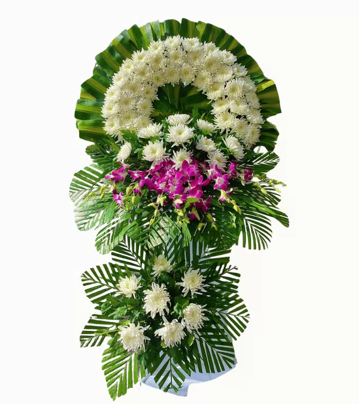 Lời Cuối – kệ hoa phân ưu trắng tím · 0353