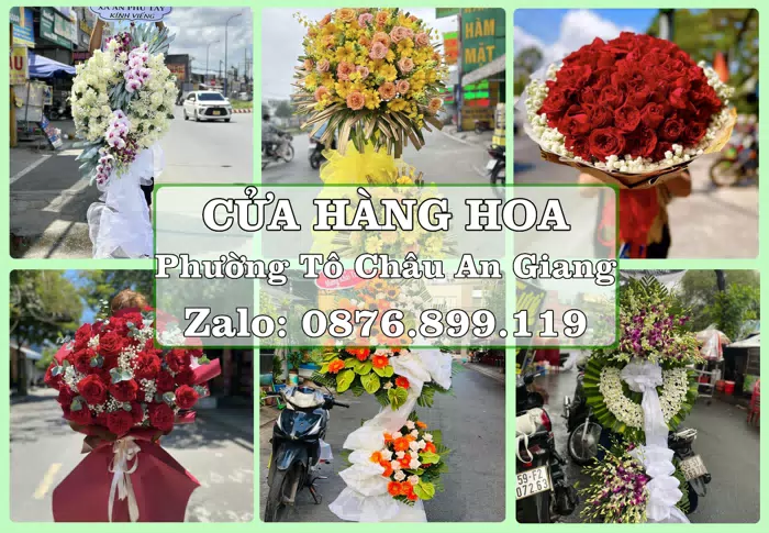 Shop hoa tươi tại Phường Tô Châu An Giang – Hoa chúc mừng, quà biếu theo nhu cầu · ảnh 1