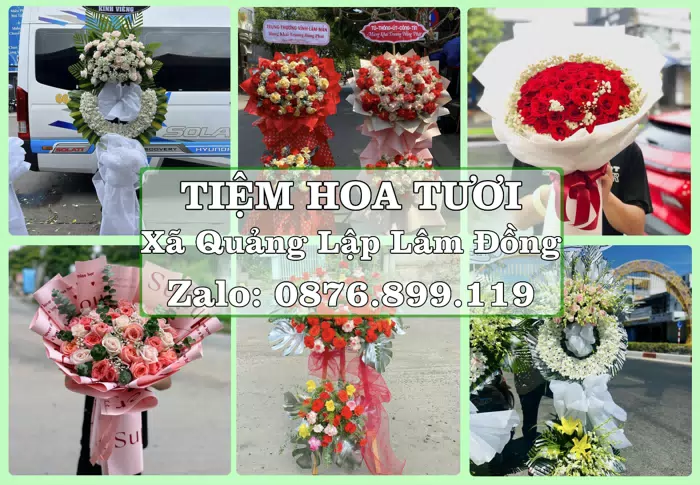 Shop hoa tươi tại Xã Quảng Lập Lâm Đồng – Gửi lời quan tâm bằng hoa và trái cây · ảnh 1