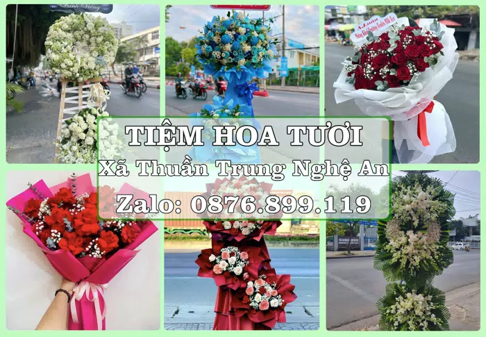 Shop hoa tươi tại Xã Thuần Trung Nghệ An – Từ bó hoa tặng đến giỏ trái cây biếu · ảnh 1
