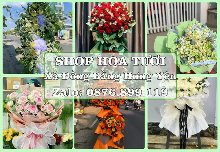 Shop hoa tươi tại Xã Đồng Bằng Hưng Yên – Từ bó hoa tặng đến giỏ trái cây biếu · ảnh 1