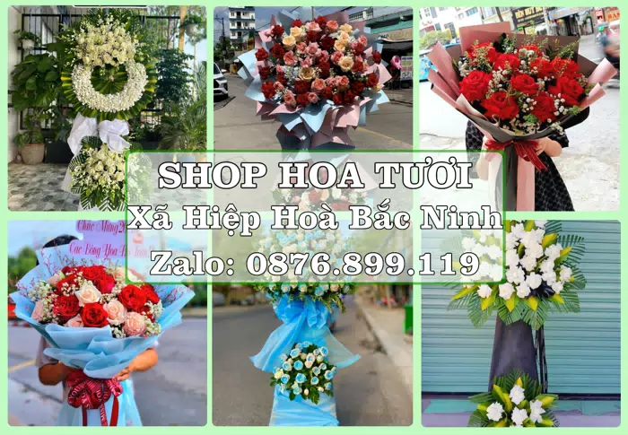 Shop hoa tươi tại Xã Hiệp Hoà Bắc Ninh – Hoa chúc mừng, quà biếu theo nhu cầu · ảnh 1