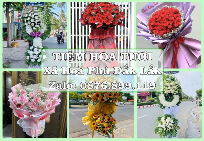 Shop hoa tươi tại Xã Hoà Phú Đắk Lắk – Gửi lời quan tâm bằng hoa và trái cây · ảnh 1