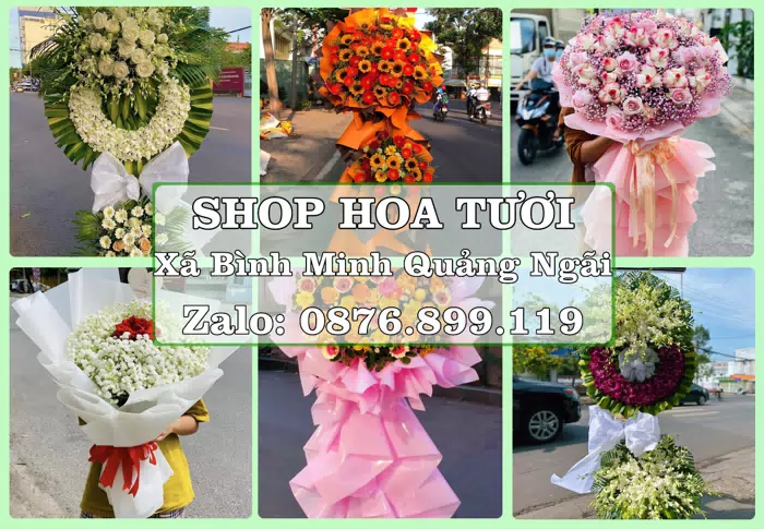 Shop hoa tươi tại Xã Bình Minh Quảng Ngãi – Đặt quà gửi người thân từ xa · ảnh 1
