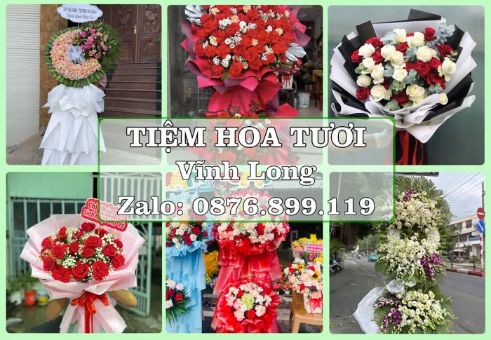 Shop hoa tươi tại Vĩnh Long – Gửi lời quan tâm bằng hoa và trái cây · ảnh 1