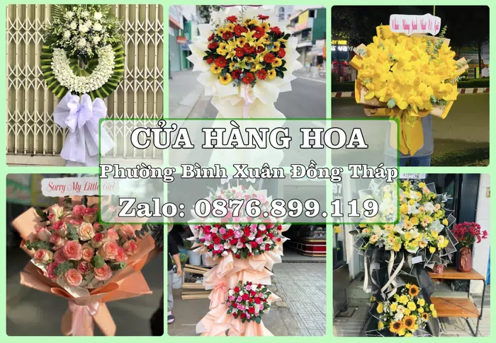 Shop hoa tươi tại Phường Bình Xuân Đồng Tháp – Từ bó hoa tặng đến giỏ trái cây biếu · ảnh 1