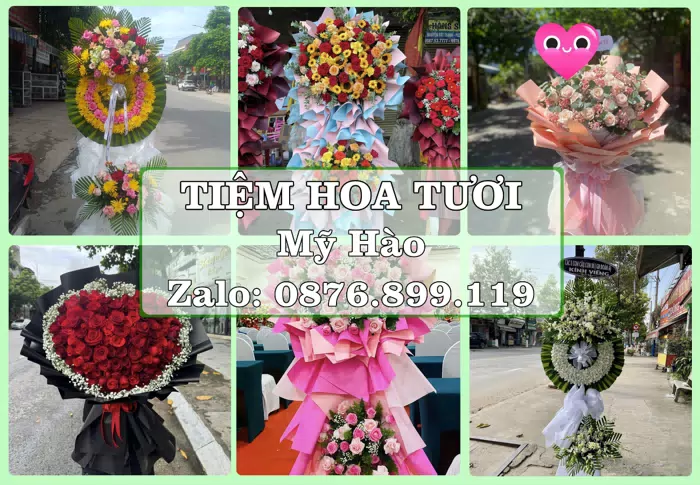 Shop hoa tươi tại Mỹ Hào – Từ bó hoa tặng đến giỏ trái cây biếu · ảnh 1