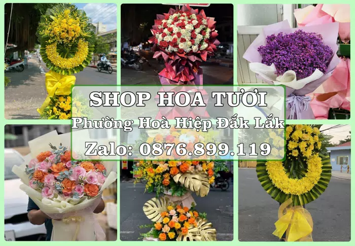Shop hoa tươi tại Phường Hoà Hiệp Đắk Lắk – Hoa chúc mừng, quà biếu theo nhu cầu · ảnh 1