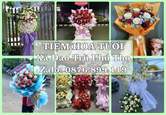 Shop hoa tươi tại Xã Đạo Trù Phú Thọ – Gửi lời quan tâm bằng hoa và trái cây · ảnh 1