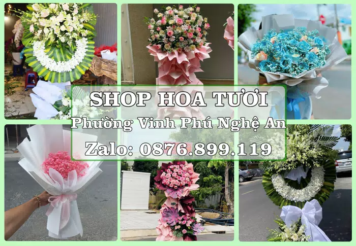 Shop hoa tươi tại Phường Vinh Phú Nghệ An – Hoa chúc mừng, quà biếu theo nhu cầu · ảnh 1