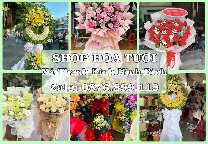 Shop hoa tươi tại Xã Thanh Bình Ninh Bình – Hoa chúc mừng, quà biếu theo nhu cầu · ảnh 1