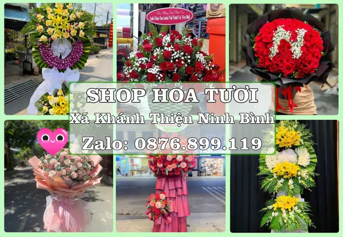 Shop hoa tươi tại Xã Khánh Thiện Ninh Bình – Từ bó hoa tặng đến giỏ trái cây biếu · ảnh 1