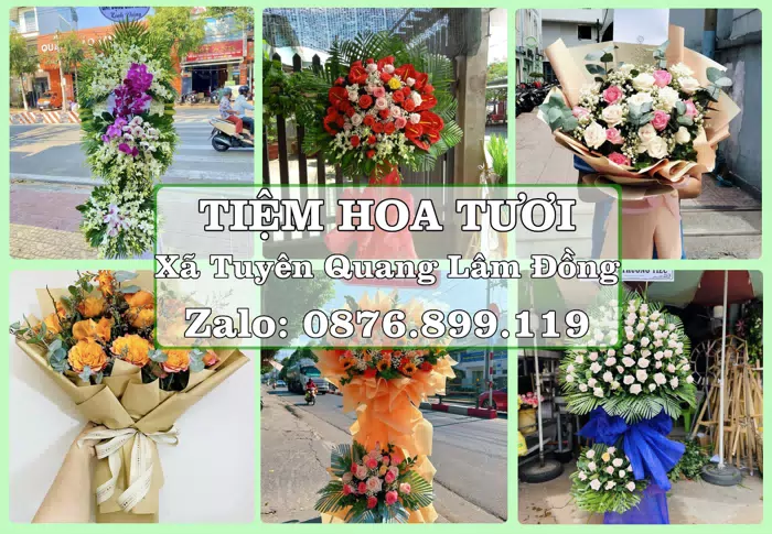 Shop hoa tươi tại Xã Tuyên Quang Lâm Đồng – Chọn hoa, chọn giỏ quà thật chu đáo · ảnh 1