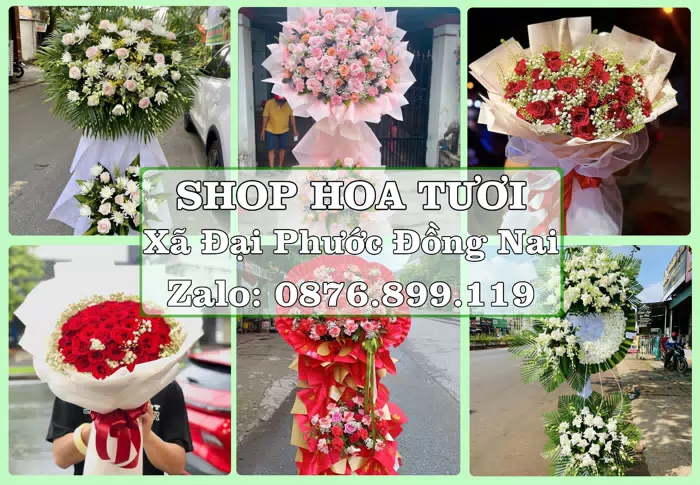 Shop hoa tươi tại Xã Đại Phước Đồng Nai – Hoa chúc mừng, quà biếu theo nhu cầu · ảnh 1