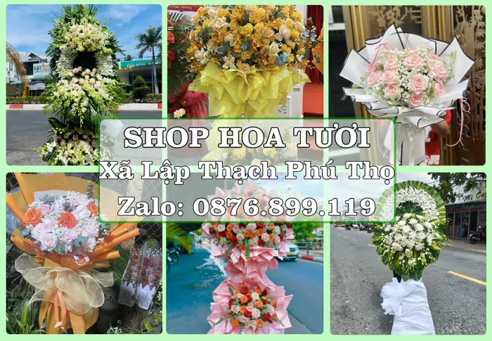 Shop hoa tươi tại Xã Lập Thạch Phú Thọ – Hoa chúc mừng, quà biếu theo nhu cầu · ảnh 1