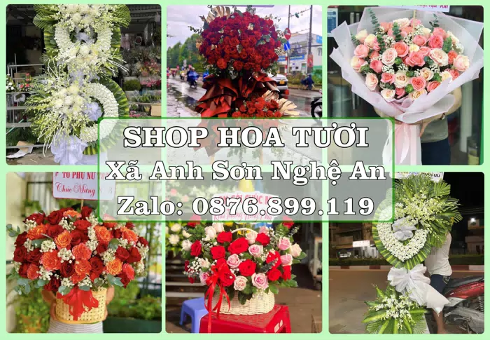 Shop hoa tươi tại Xã Anh Sơn Nghệ An – Chọn hoa, chọn giỏ quà thật chu đáo · ảnh 1