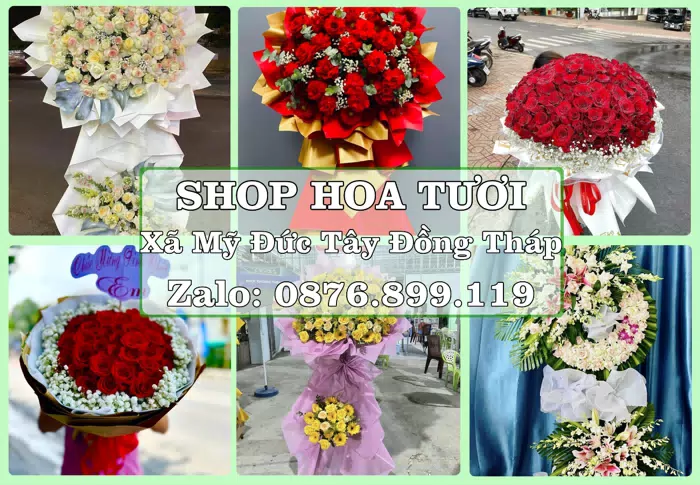 Shop hoa tươi tại Xã Mỹ Đức Tây Đồng Tháp – Hoa xinh, trái cây cho những dịp gần gũi · ảnh 1