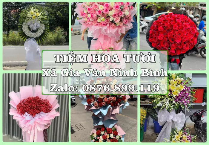 Shop hoa tươi tại Xã Gia Vân Ninh Bình – Hoa chúc mừng, quà biếu theo nhu cầu · ảnh 1