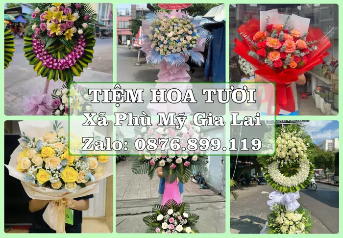 Shop hoa tươi tại Xã Phù Mỹ Gia Lai – Từ bó hoa tặng đến giỏ trái cây biếu · ảnh 1