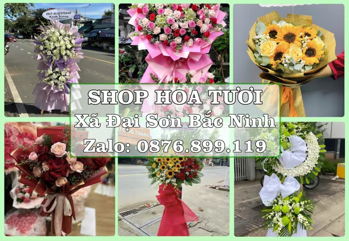 Shop hoa tươi tại Xã Đại Sơn Bắc Ninh – Đặt quà gửi người thân từ xa · ảnh 1