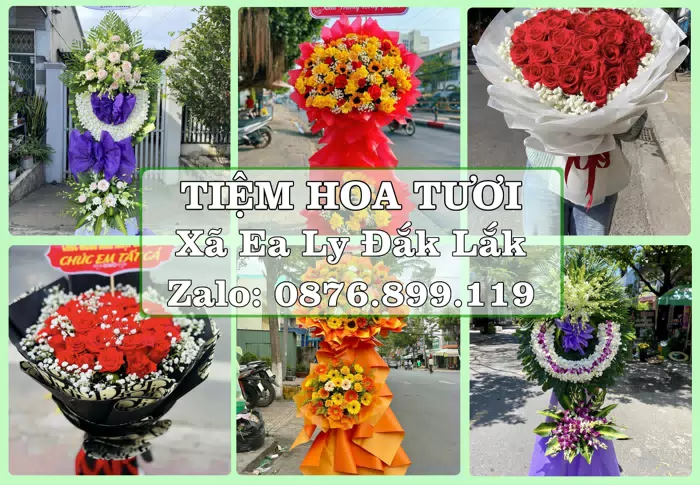 Shop hoa tươi tại Xã Ea Ly Đắk Lắk – Từ bó hoa tặng đến giỏ trái cây biếu · ảnh 1