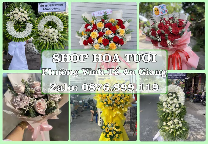 Shop hoa tươi tại Phường Vĩnh Tế An Giang – Hoa chúc mừng, quà biếu theo nhu cầu · ảnh 1