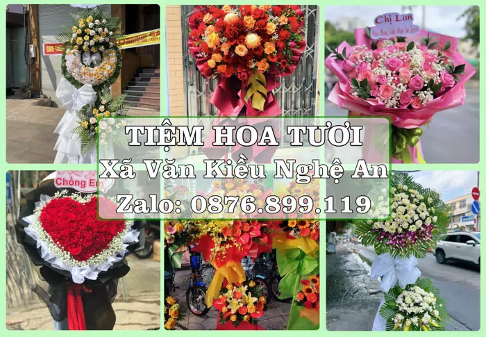 Shop hoa tươi tại Xã Văn Kiều Nghệ An – Hoa chúc mừng, quà biếu theo nhu cầu · ảnh 1