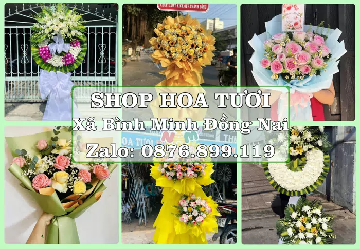 Shop hoa tươi tại Xã Bình Minh Đồng Nai – Từ bó hoa tặng đến giỏ trái cây biếu · ảnh 1