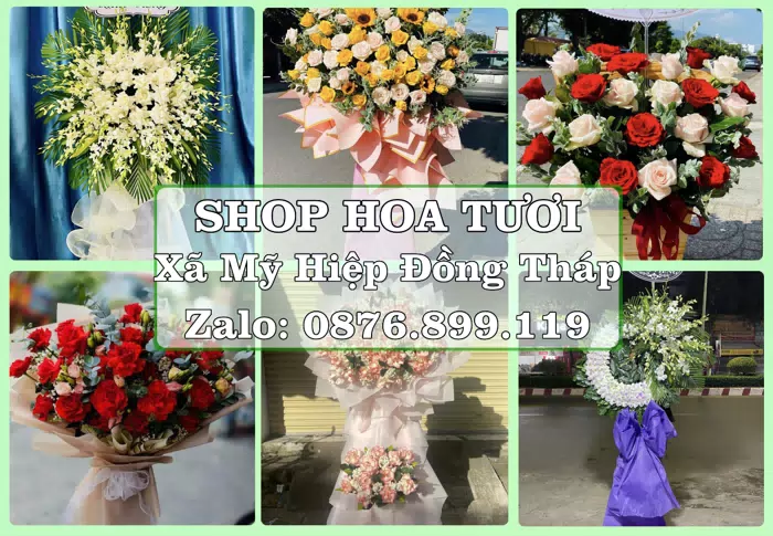 Shop hoa tươi tại Xã Mỹ Hiệp Đồng Tháp – Hoa tươi và trái cây, dễ chọn theo từng dịp · ảnh 1