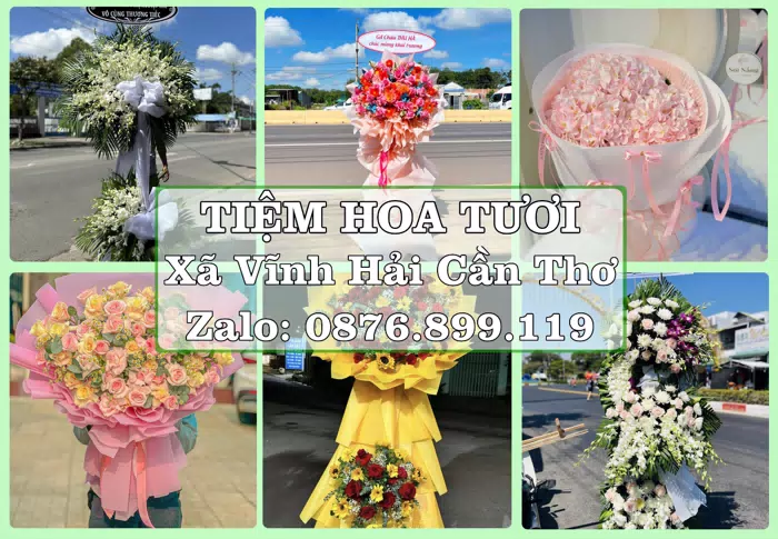 Shop hoa tươi tại Xã Vĩnh Hải Cần Thơ – Từ bó hoa tặng đến giỏ trái cây biếu · ảnh 1