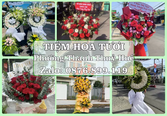 Shop hoa tươi tại Phường Thanh Thuỷ Huế – Hoa chúc mừng, quà biếu theo nhu cầu · ảnh 1