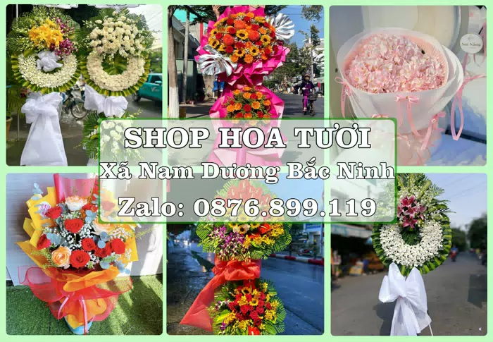 Shop hoa tươi tại Xã Nam Dương Bắc Ninh – Từ bó hoa tặng đến giỏ trái cây biếu · ảnh 1