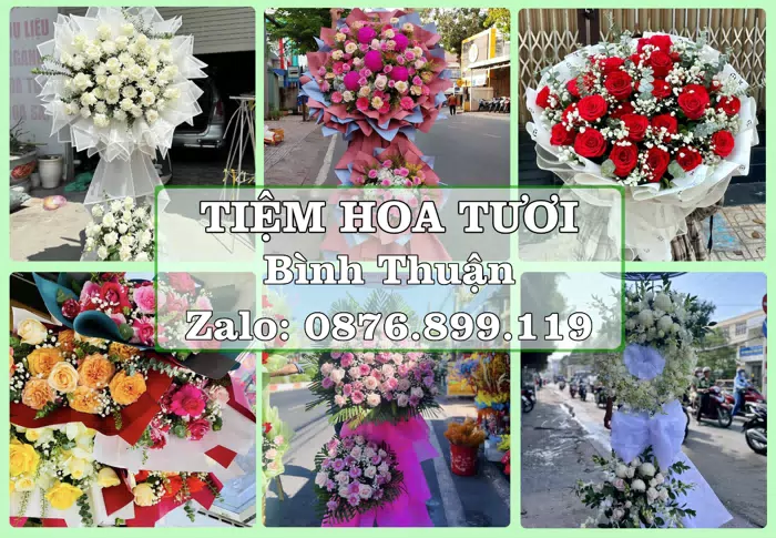 Shop hoa tươi tại Bình Thuận – Từ bó hoa tặng đến giỏ trái cây biếu · ảnh 1