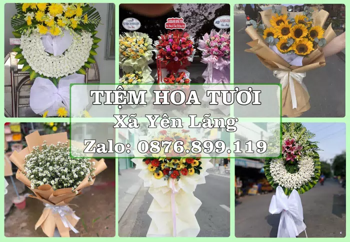 Shop hoa tươi tại Xã Yên Lãng – Gửi lời quan tâm bằng hoa và trái cây · ảnh 1
