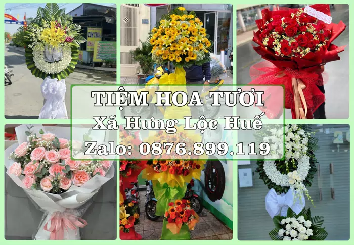Shop hoa tươi tại Xã Hưng Lộc Huế – Từ bó hoa tặng đến giỏ trái cây biếu · ảnh 1