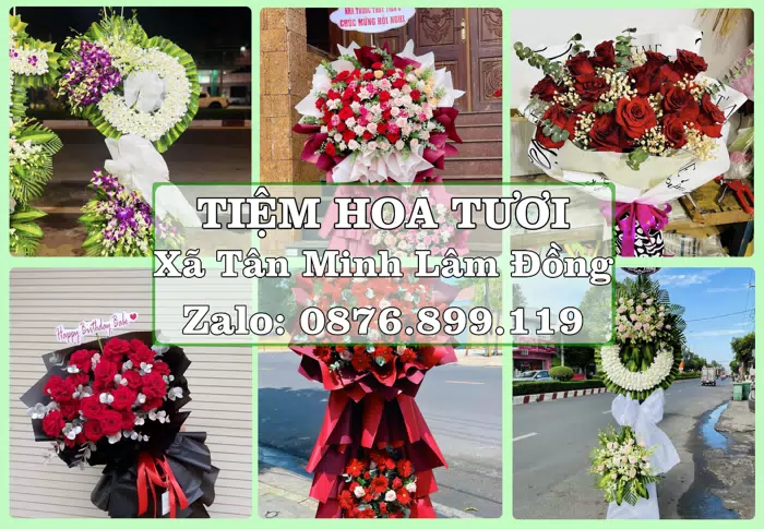 Shop hoa tươi tại Xã Tân Minh Lâm Đồng – Chọn hoa, chọn giỏ quà thật chu đáo · ảnh 1