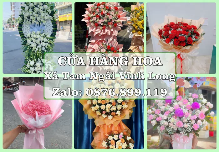 Shop hoa tươi tại Xã Tam Ngãi Vĩnh Long – Gửi lời quan tâm bằng hoa và trái cây · ảnh 1