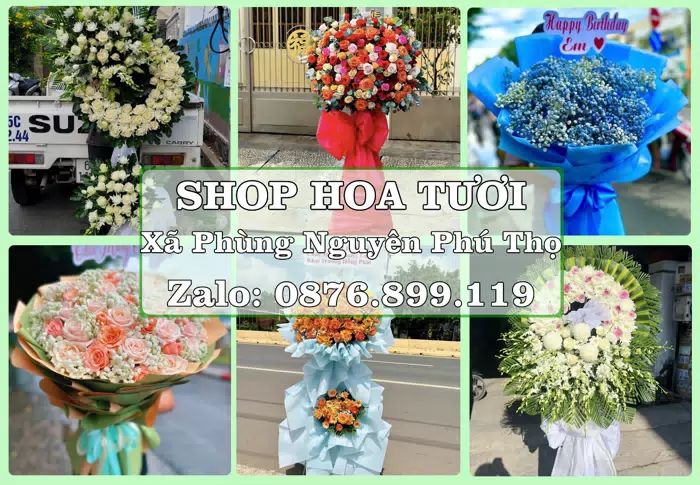 Shop hoa tươi tại Xã Phùng Nguyên Phú Thọ – Hoa tươi và trái cây, dễ chọn theo từng dịp · ảnh 1
