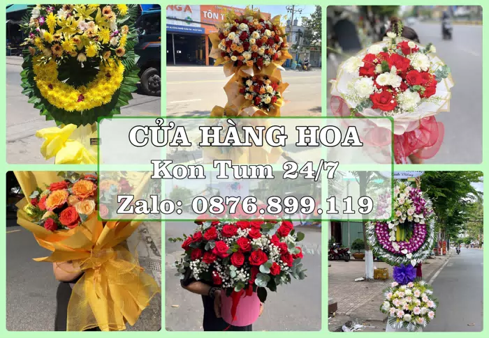 Shop hoa tươi tại Kon Tum 24/7 – Đặt quà gửi người thân từ xa · ảnh 1