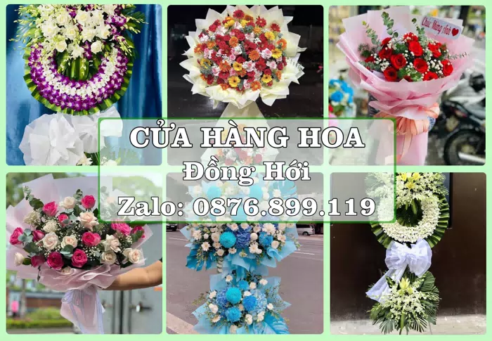 Shop hoa tươi tại Đồng Hới – Gửi lời quan tâm bằng hoa và trái cây · ảnh 1