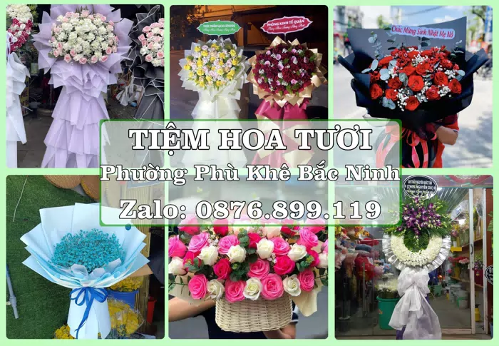 Shop hoa tươi tại Phường Phù Khê Bắc Ninh – Hoa chúc mừng, quà biếu theo nhu cầu · ảnh 1