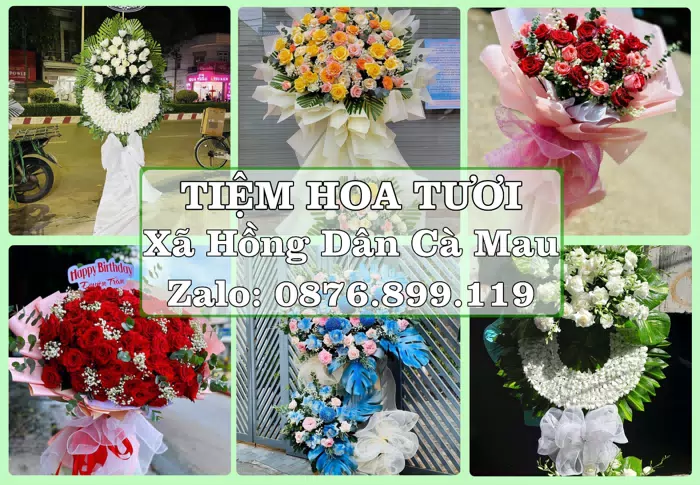 Shop hoa tươi tại Xã Hồng Dân Cà Mau – Từ bó hoa tặng đến giỏ trái cây biếu · ảnh 1