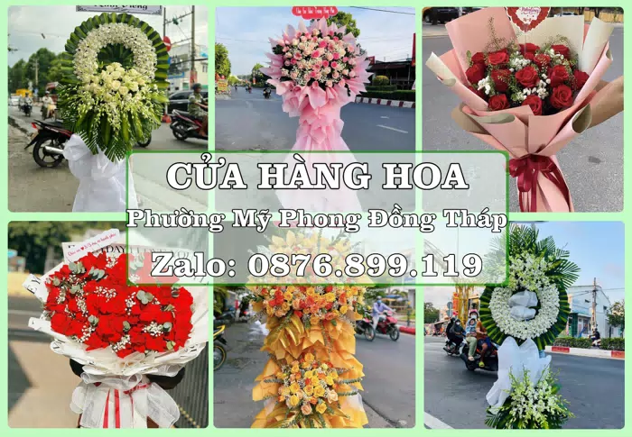 Shop hoa tươi tại Phường Mỹ Phong Đồng Tháp – Từ bó hoa tặng đến giỏ trái cây biếu · ảnh 1