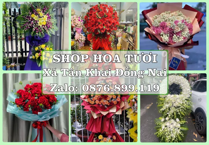 Shop hoa tươi tại Xã Tân Khai Đồng Nai – Đặt quà gửi người thân từ xa · ảnh 1